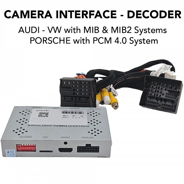 DIGITAL IQ CI 915 AUDI - VW - PORSCHE CAMERA INTERFACE for MIB - MIB2 - PCM 4.0 Systems