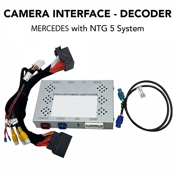 DIGITAL IQ BZ9861 CI for MERCEDES (CAMERA INTERFACE for NTG 5 System) mod. 2015-2019